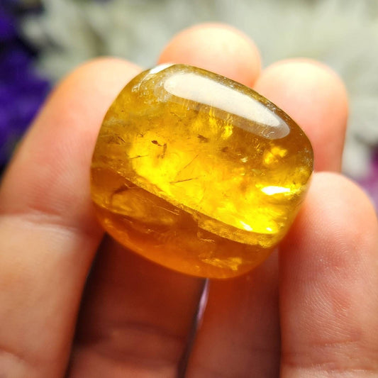Honey Calcite Crystal