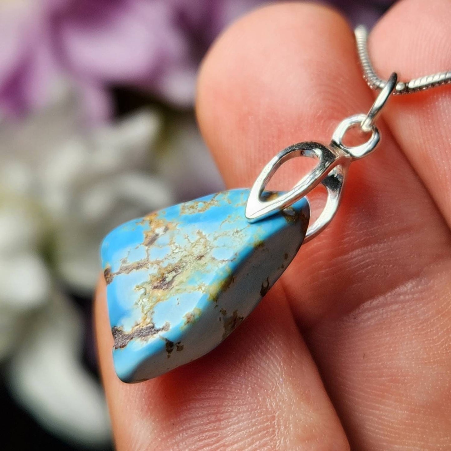 Kazakhstan Turquoise Pendant