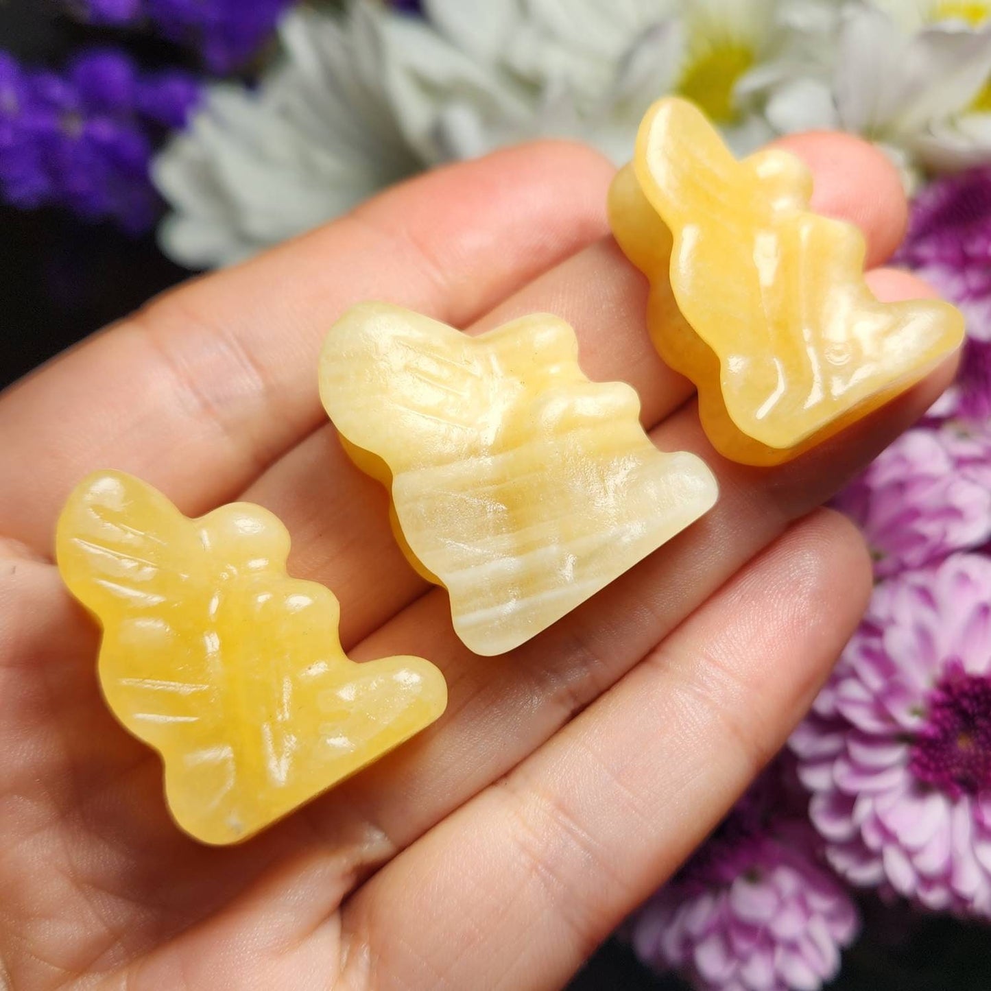 Orange Calcite Fairy