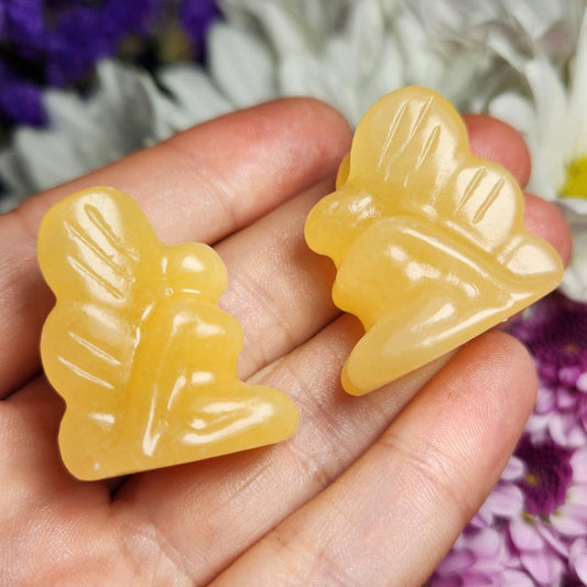 Orange Calcite Fairy