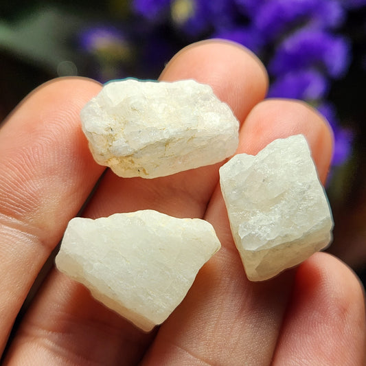 White Phenacite
