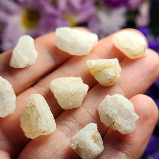 White Phenacite Crystal