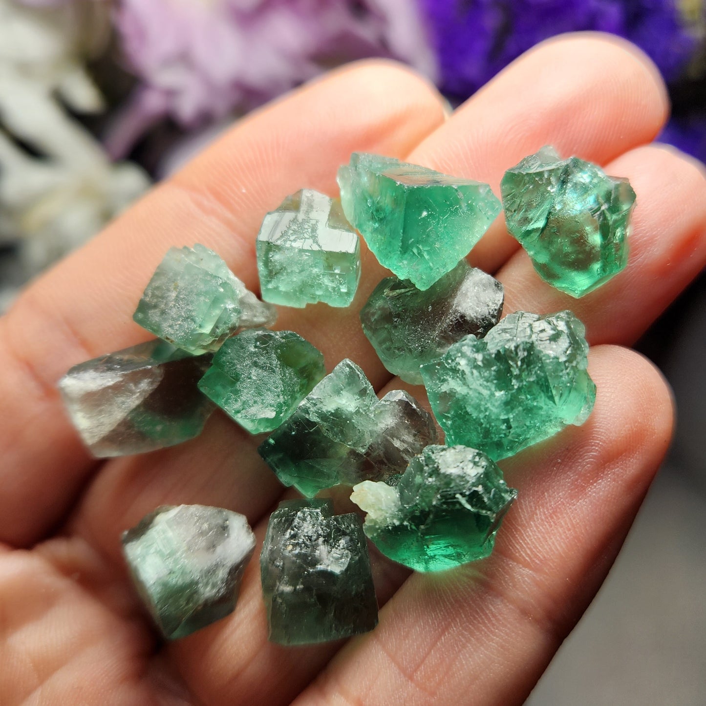 UV Reactive English Fluorite
