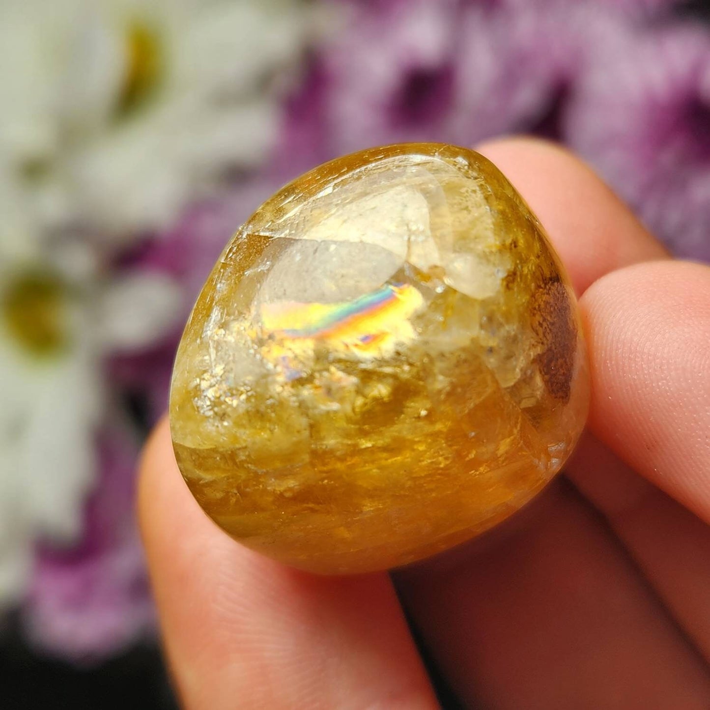 Honey Calcite Crystal