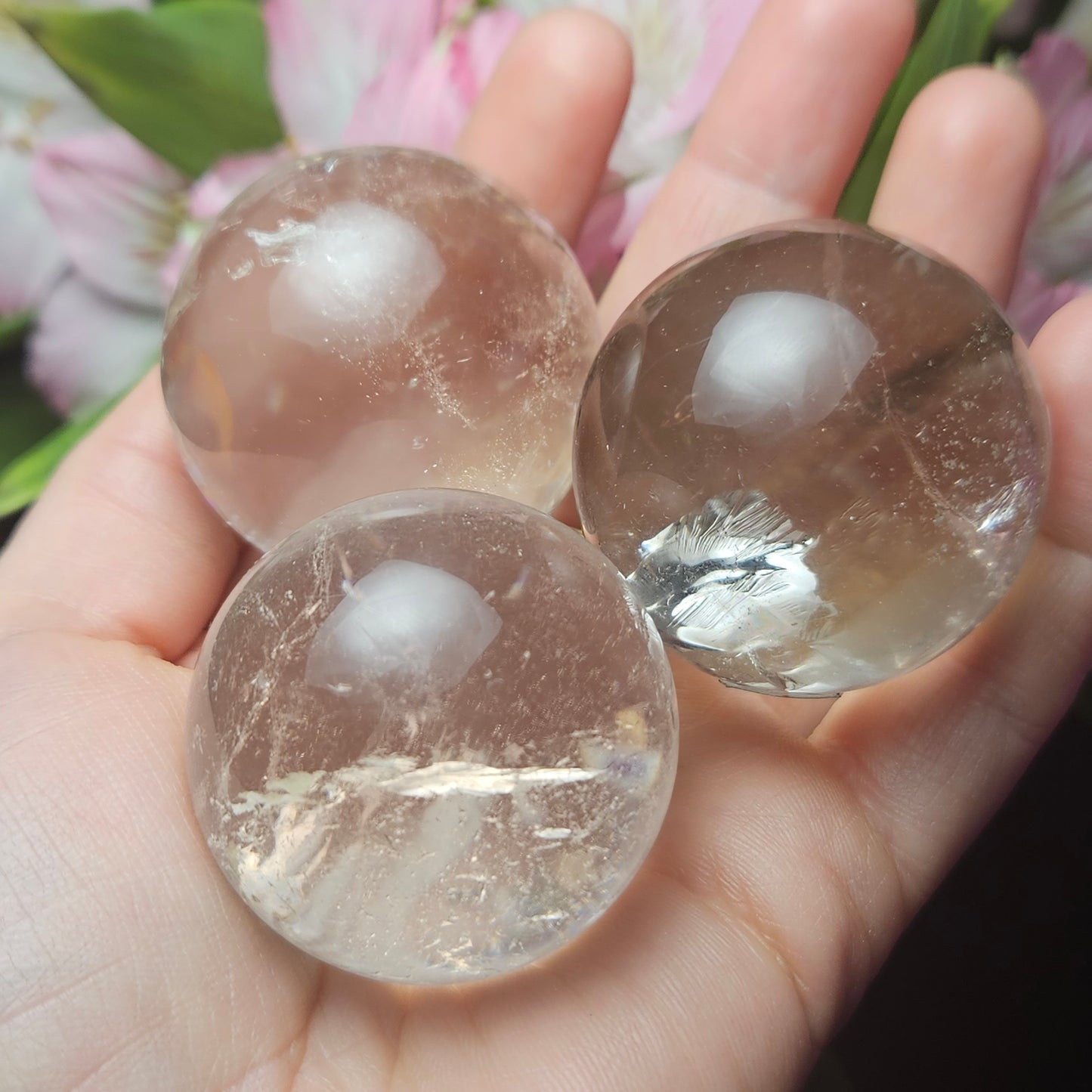 Lemurian Seed Quartz Sphere