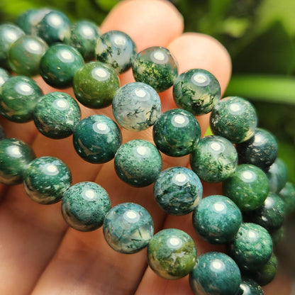 Moss Agate Bracelet