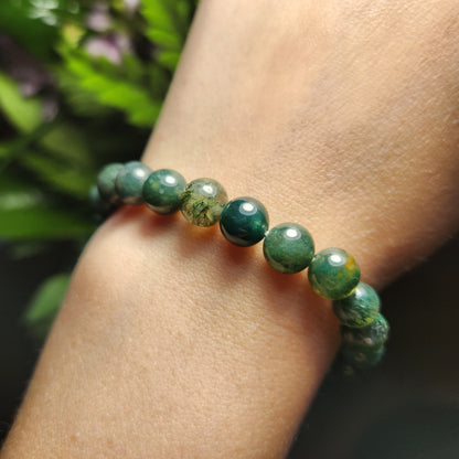 Moss Agate Bracelet