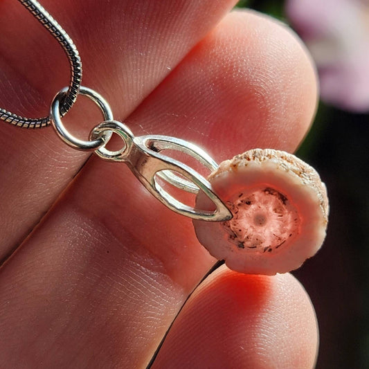 Rhodochrosite Pendant