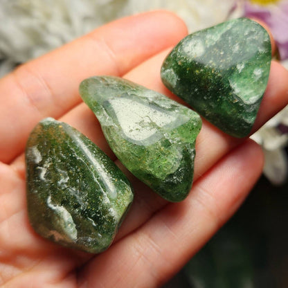 Green Strawberry Quartz Crystal
