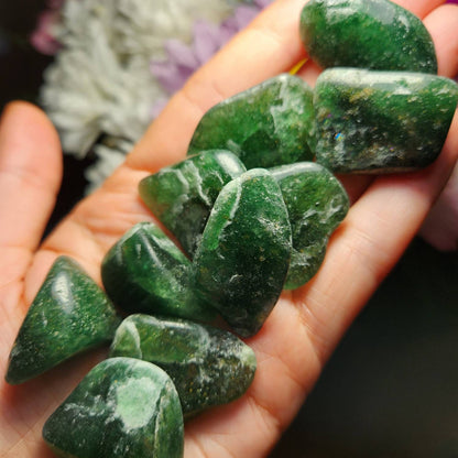 Green Strawberry Quartz Crystal