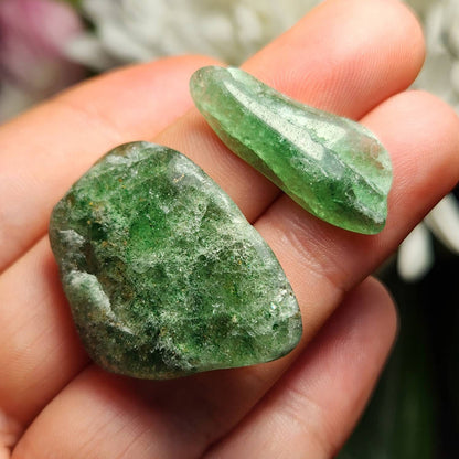 Green Strawberry Quartz Crystal