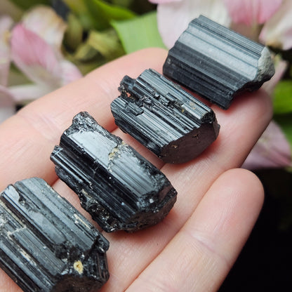 Raw Black Tourmaline Crystal