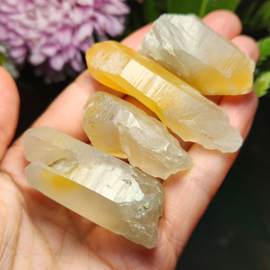 Mango Quartz Crystal