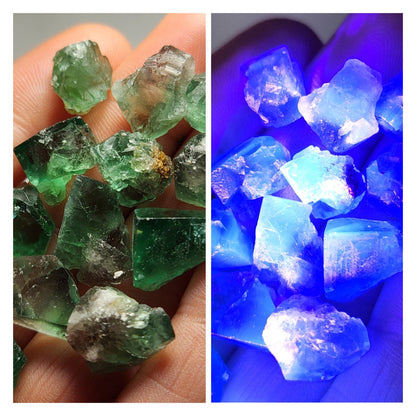 UV Reactive English Fluorite