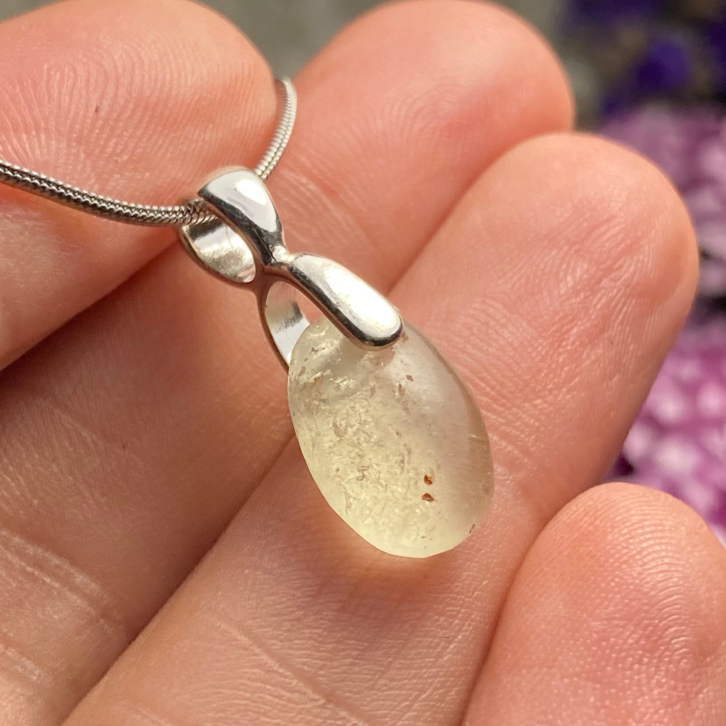 Libyan Desert Glass Pendant