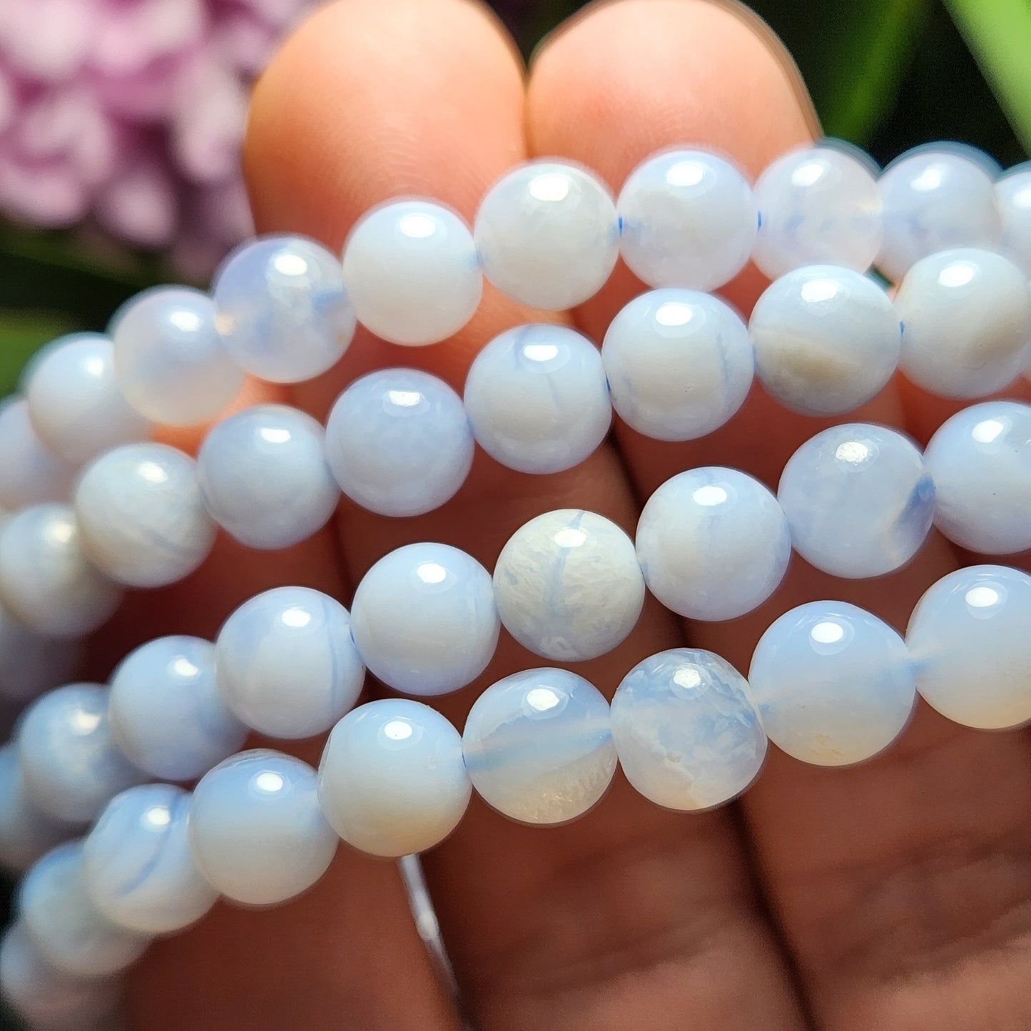Blue Lace Agate Bracelet