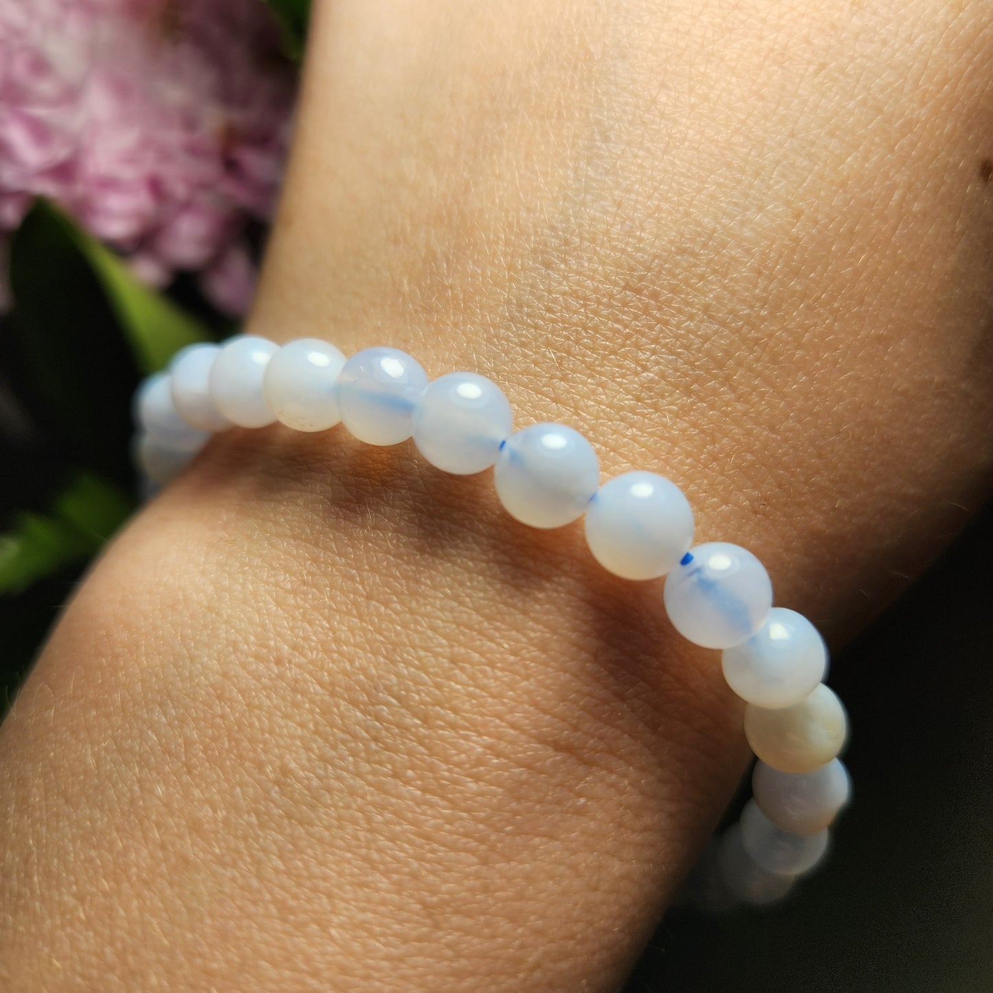 Blue Lace Agate Bracelet