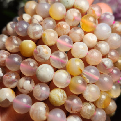 Flower Agate Bracelet