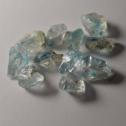 Blue Striped EUCLASE Crystal