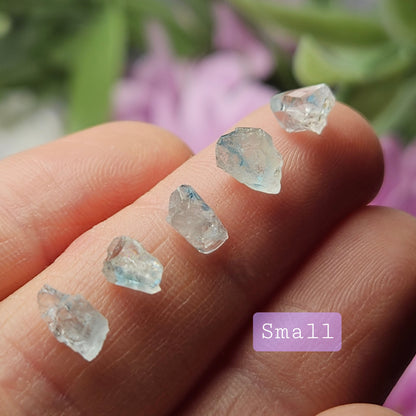 Blue Striped EUCLASE Crystal