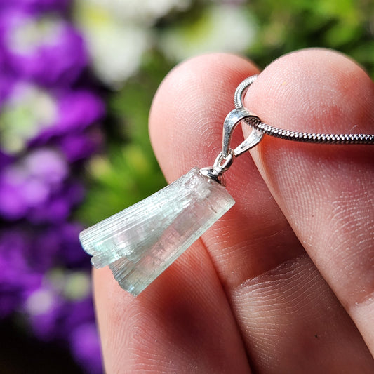 Watermelon Tourmaline Pendant