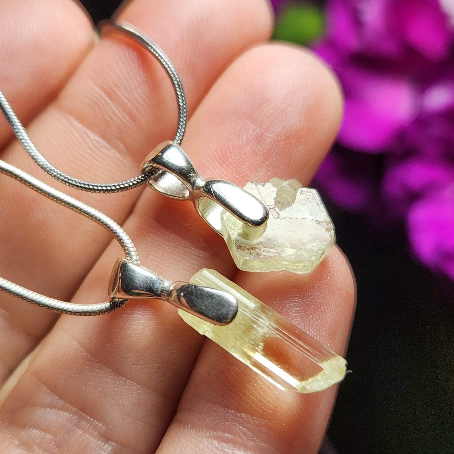 Golden Apatite Pendant