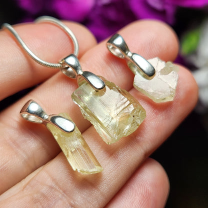 Golden Apatite Pendant