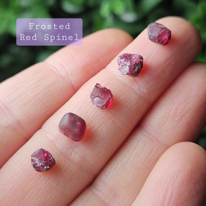 Red Spinel Crystal