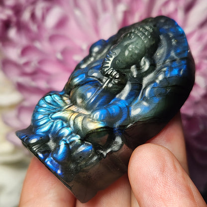 Labradorite Ganesh