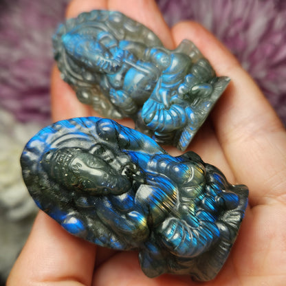 Labradorite Ganesh