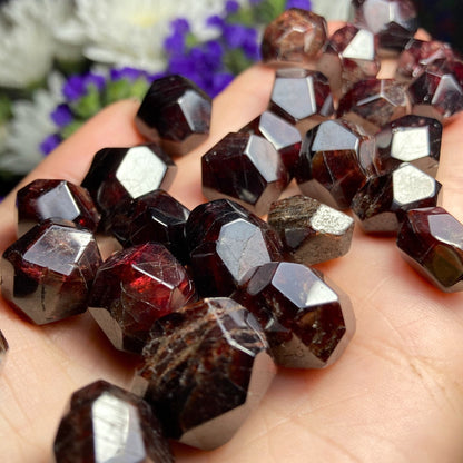 Red Garnet Crystal