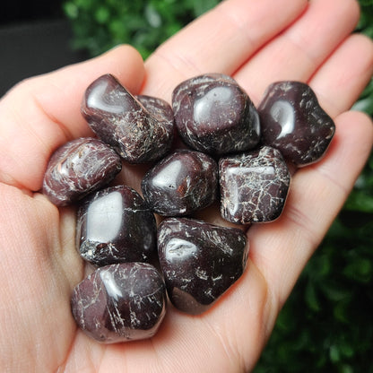 Blood Red Garnet Crystal