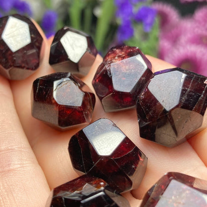 Red Garnet Crystal