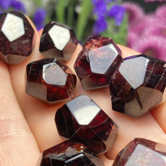 Red Garnet Crystal