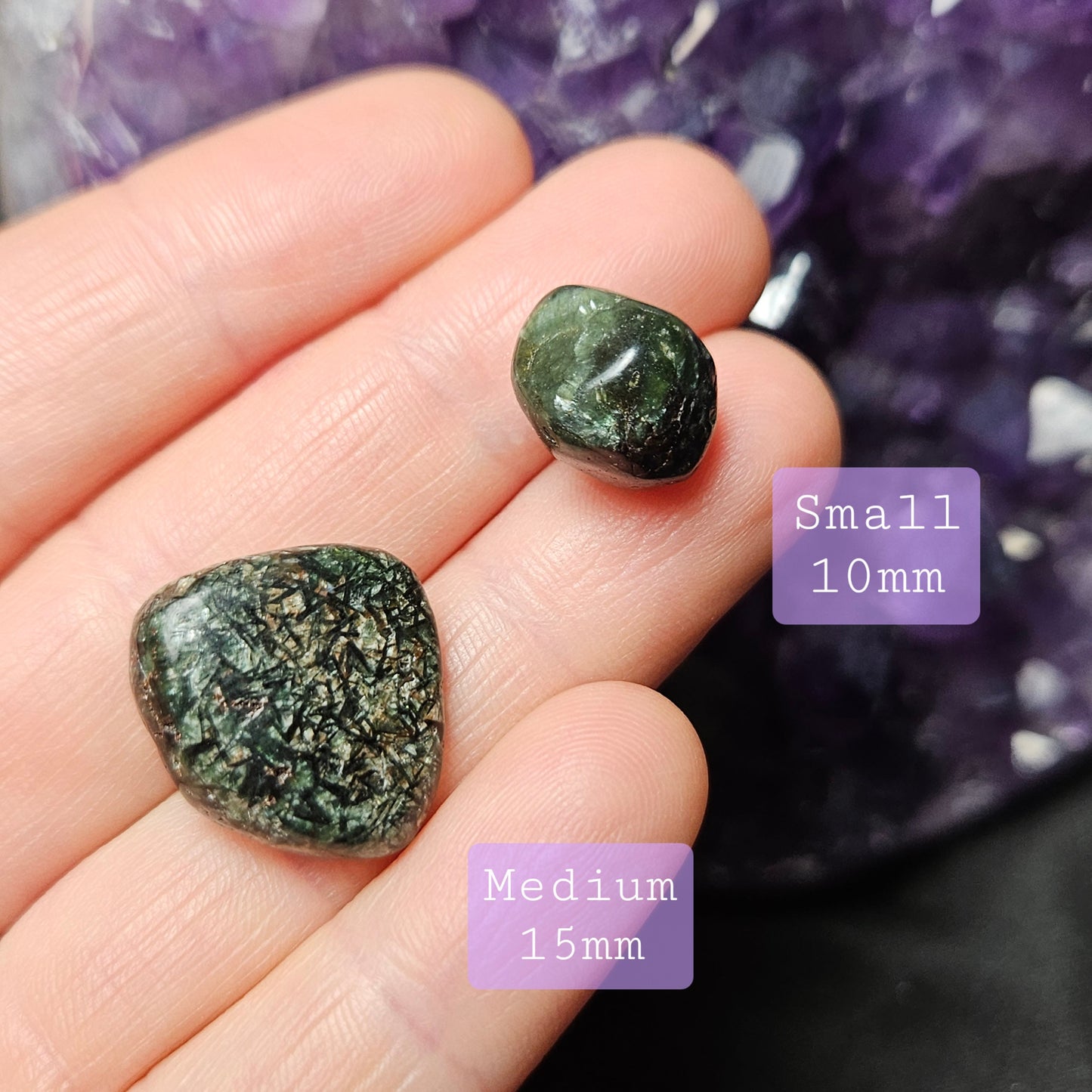 Black Seraphinite Crystal