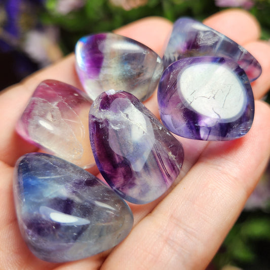 Rainbow Fluorite Crystal