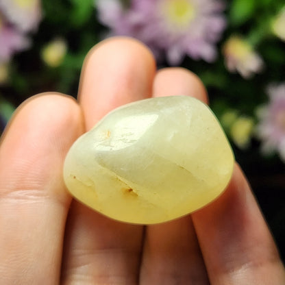 Sulphur Quartz Crystal