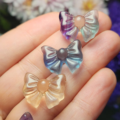 Rainbow Fluorite Bow
