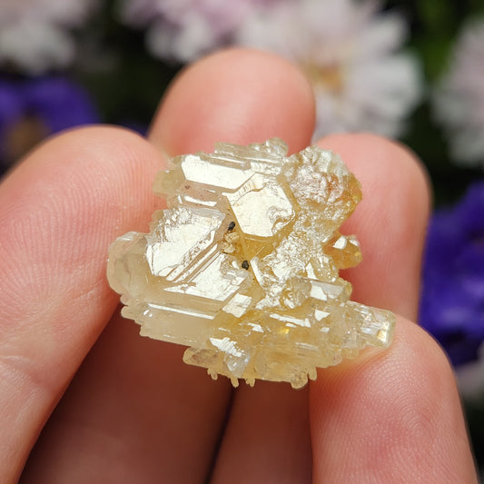 Etched Cerussite Crystal