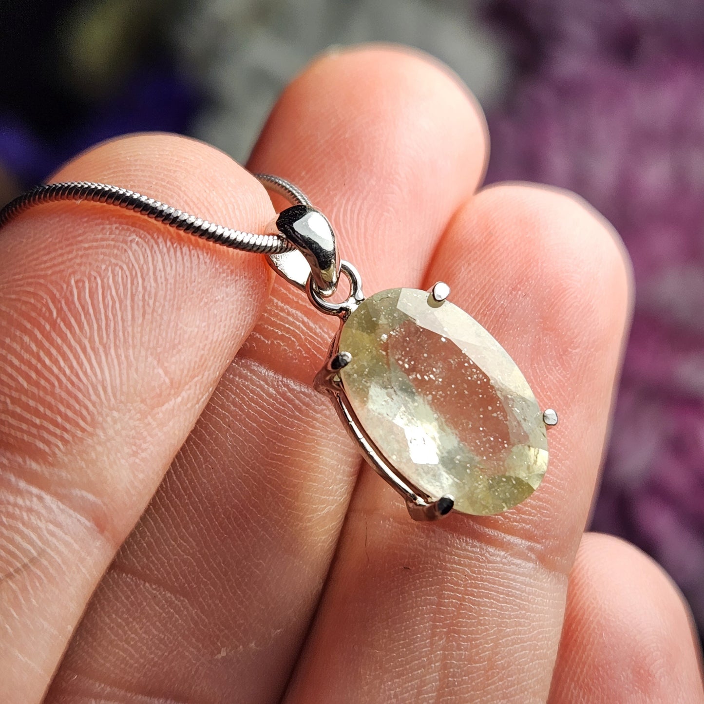 Libyan Desert Glass Pendant