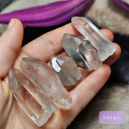 Actinolite Quartz Point