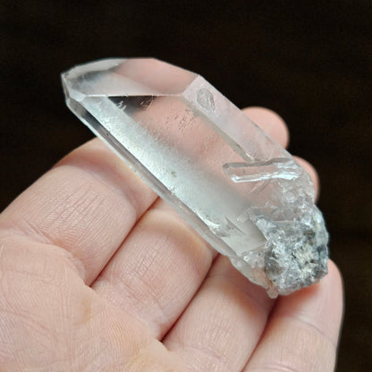 Actinolite Quartz Point