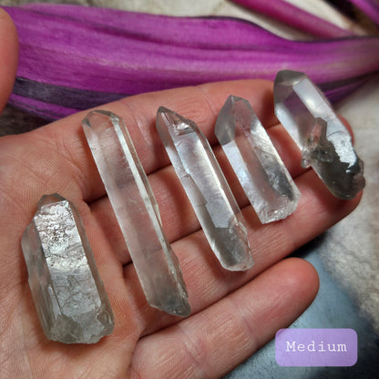 Actinolite Quartz Point