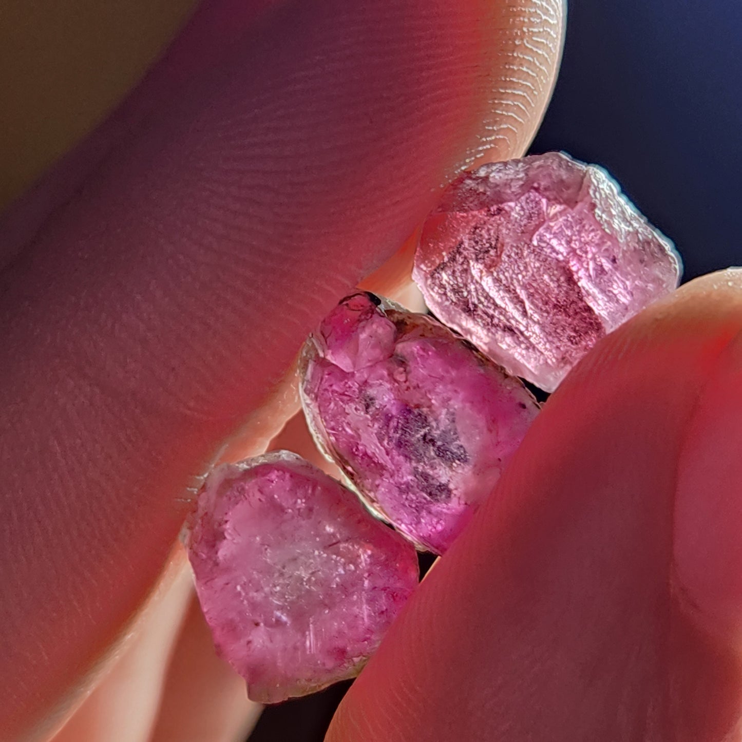 Pink Tourmaline Slice