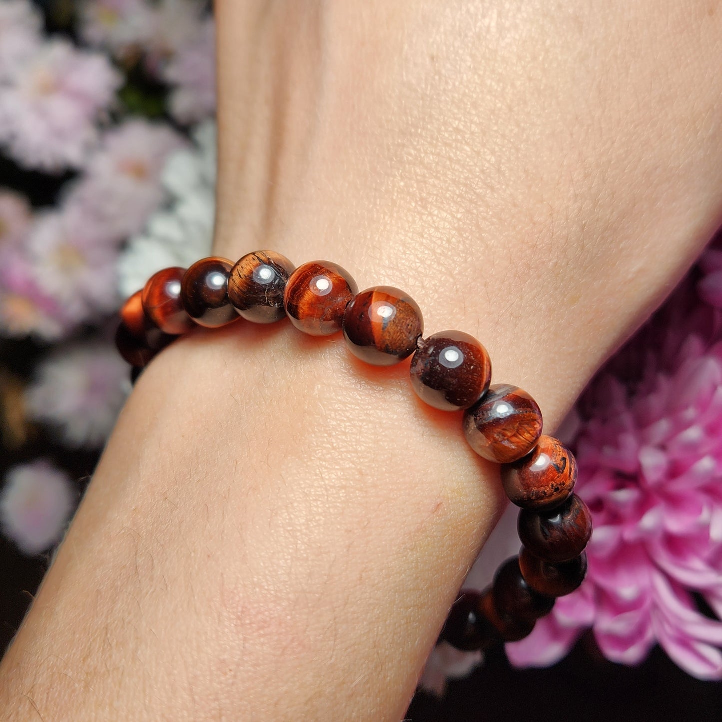 Red Tigers Eye Bracelet