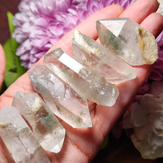 Chlorite in Quartz Crystal