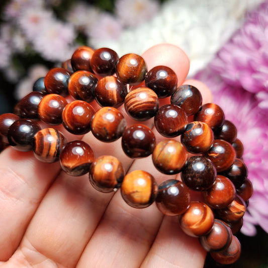 Red Tigers Eye Bracelet