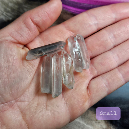 Actinolite Quartz Point
