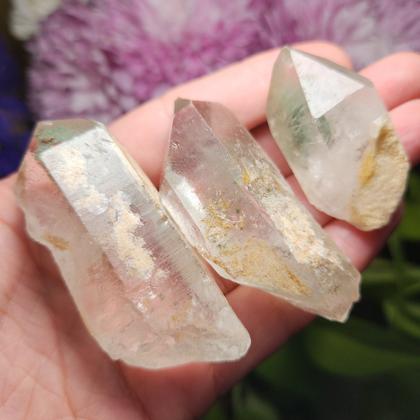 Chlorite in Quartz Crystal