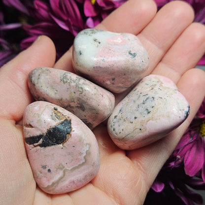 Rhodonite Tumbled Stone